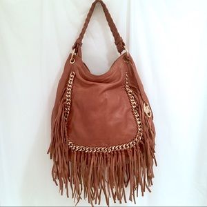 Michael Kors Vienna Hobo Bag - Tan Ltd Ed